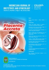 Indonesian Journal of Obstetrics and Gynecology